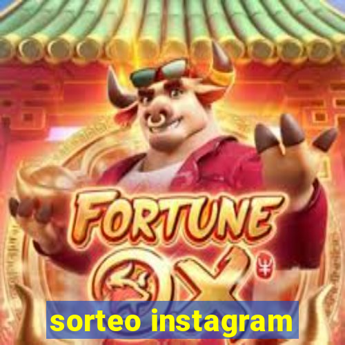 sorteo instagram